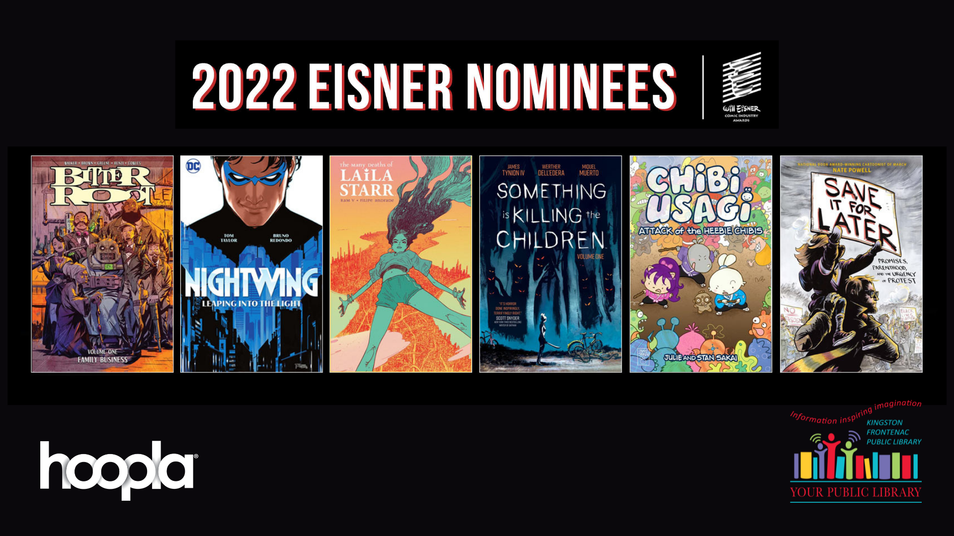 2022 Eisner nominee digital comics are here! Kingston Frontenac